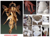 6 meters high Queen foam sculpture glass fiber reinforced plastic mall window props custom large three-dimensional animal and plant sculpture