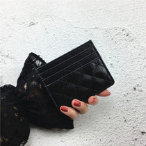 Card Bag Womens Ultra Slim New Korean Version Multi-Blocking Documents Cutting Sleeve Male Brief About Small Card Clips Zero Money Bag Integrated Bag