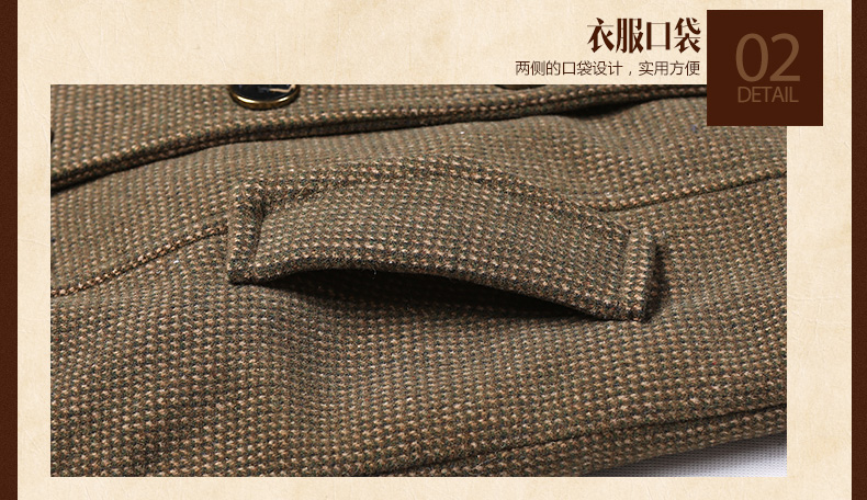 Manteau pour garcon en mélange - Ref 2161436 Image 49
