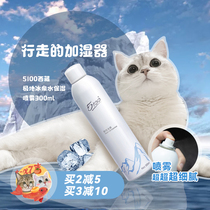Take 2 -- 5 walking humidifier) 5100 Tibet Polar Ice spring water moisturizing spray 300ml soothing and calm