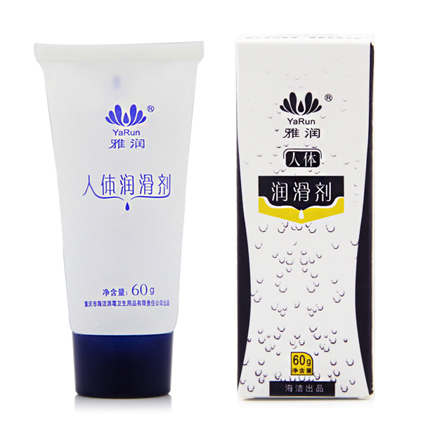 Yarun human body lubricant 60g water-soluble lubricant intercourse lubricant fun adult 60g supplies