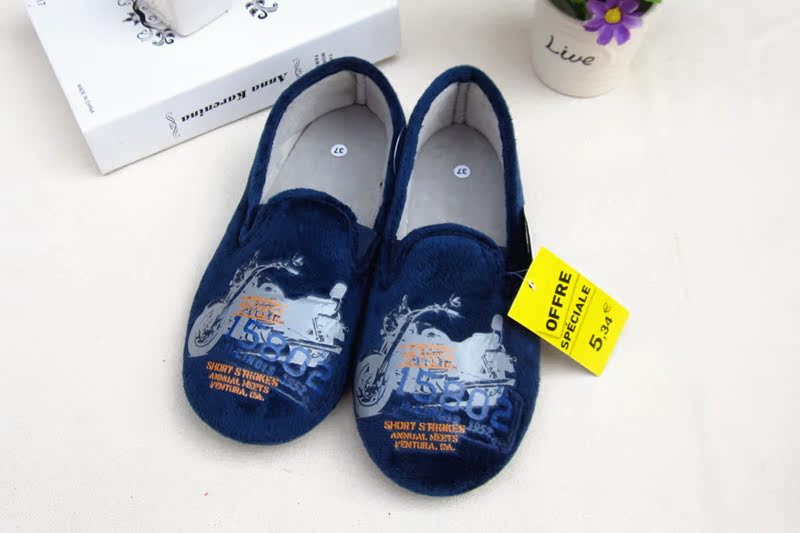 Chaussons enfants en suède pour hiver - semelle caoutchouc - Ref 1014364 Image 11