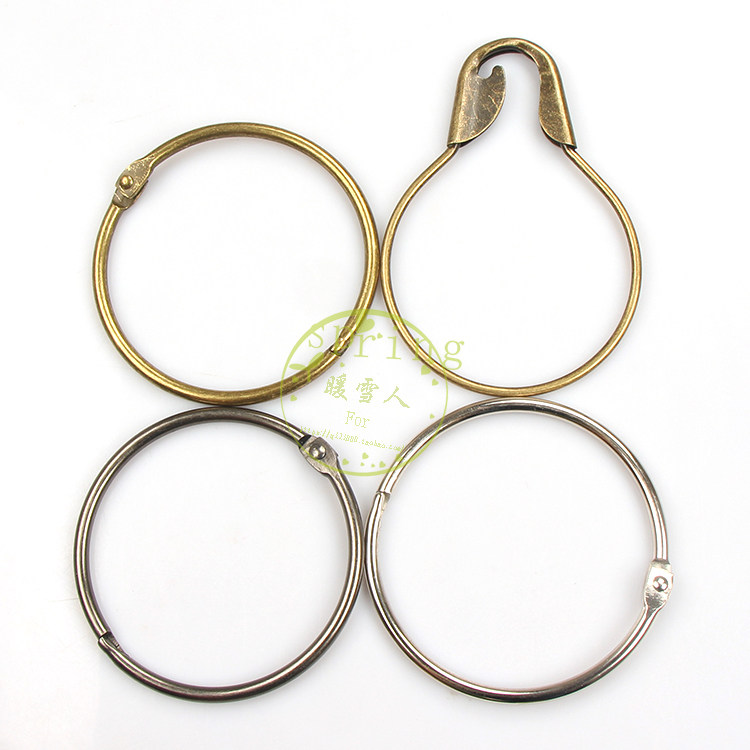 Plus Coarse Key Ring Key Button Keyring Opening Ring Firm Bayonet Ring Large Capacity