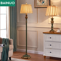 American floor lamp bedroom living room European creative personality bedside lamp retro simple sofa vertical floor lamp