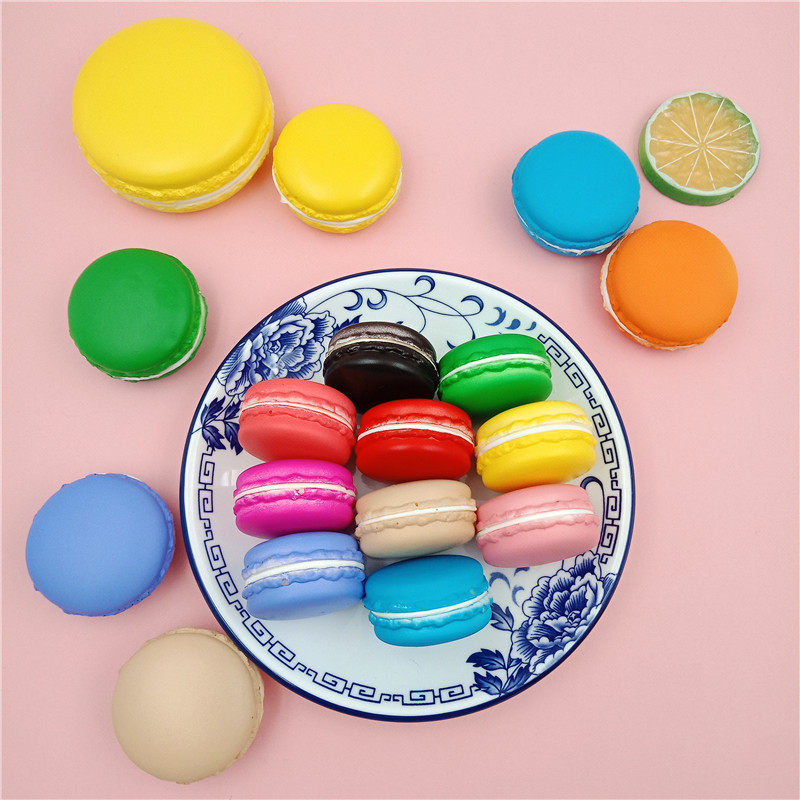 Small simulation macaron model high resilience shooting props wedding dessert table cake decoration decoration early education