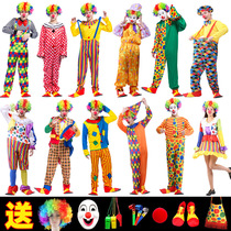 Halloween cosplay makeup balls show costumes for men and women in costume costumes dressed as adults clown costumes