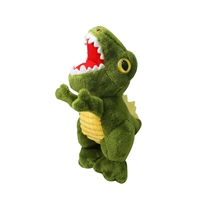 Похлопывание круга зеленый динозавр вертикаль