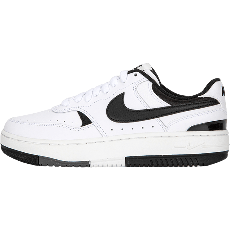 NIKE耐克厚底板鞋女子輕便小白鞋新款運動休閒鞋DX9176