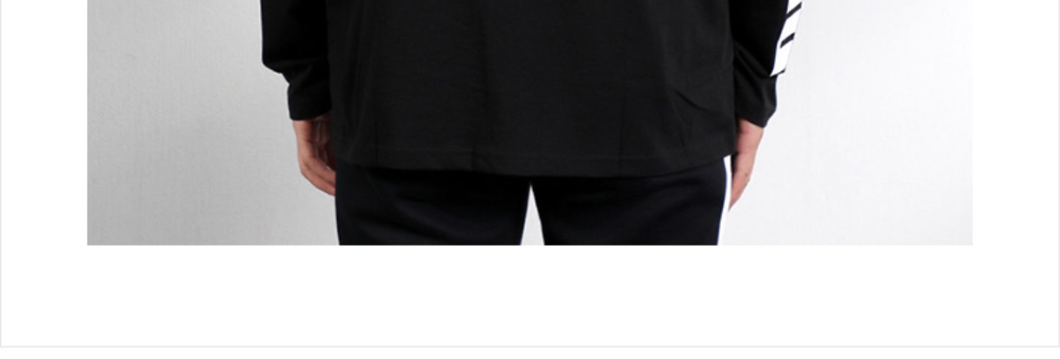 PUMA Hummer Men Li là cùng một chiếc áo thun cotton thể thao rộng rãi giản dị áo thun dài tay 581659 - Áo phông thể thao áo thun lạnh the thao nam