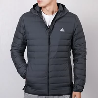 Adidas down jacket nam áo khoác 2018 mùa đông trùm đầu ấm áp thể thao chống gió xuống áo khoác CY8738 - Thể thao xuống áo khoác áo lông vũ uniqlo nam