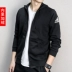 Áo sơ mi nam Adidas / Adidas nam 2018 dày và đông cộng với áo khoác nhung ấm áp BK3717 - Áo khoác thể thao / áo khoác