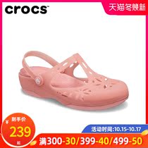 CROCS Carloch Sandals Womens Shoes 2021 Autumn New Outdoor Isabella Lady Klogue sandals