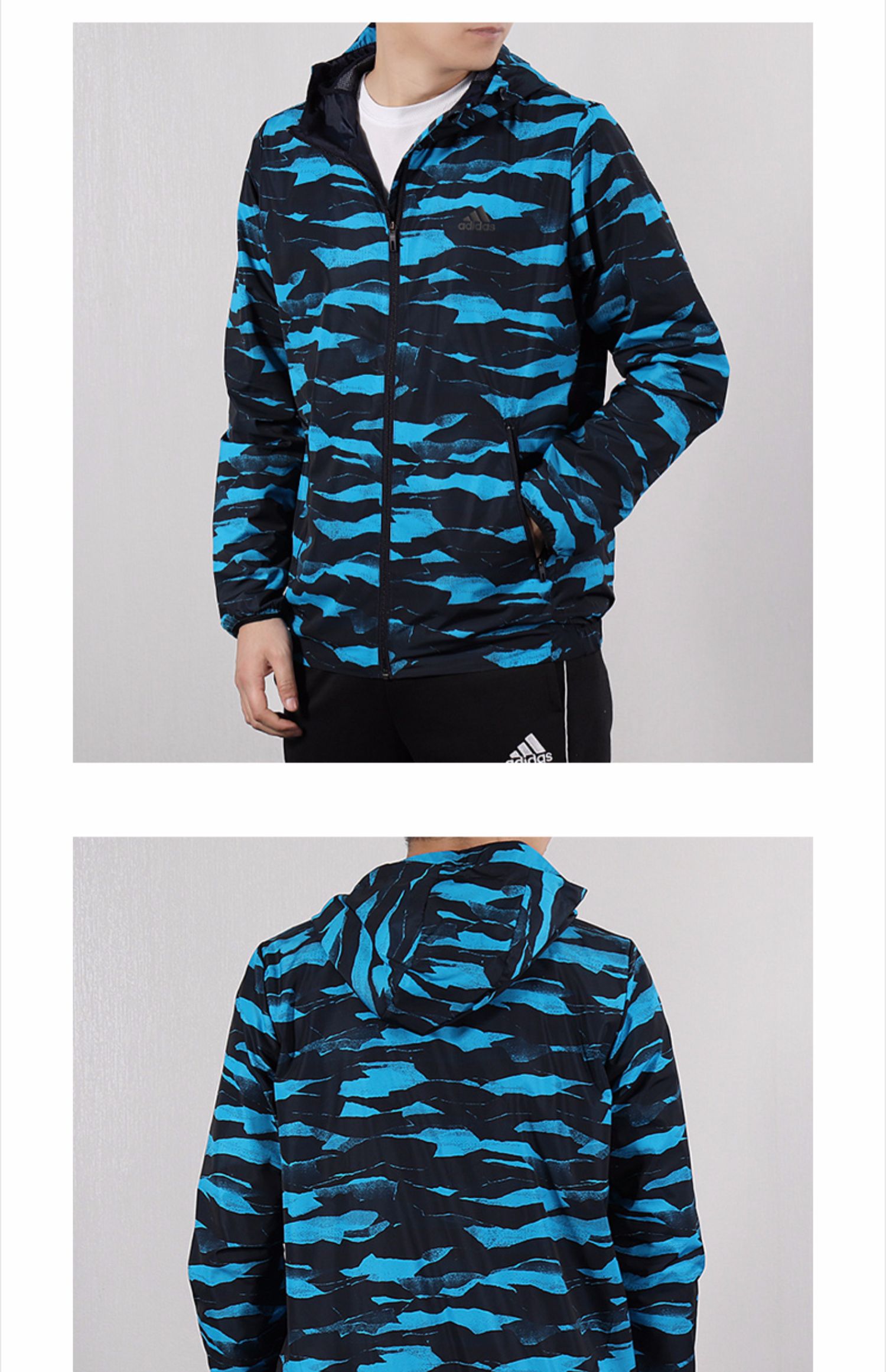 Adidas Adidas jacket nam 2019 xuân mới đào tạo trang phục thể thao giản dị trench coat DW4651 - Áo gió thể thao áo gió nữ