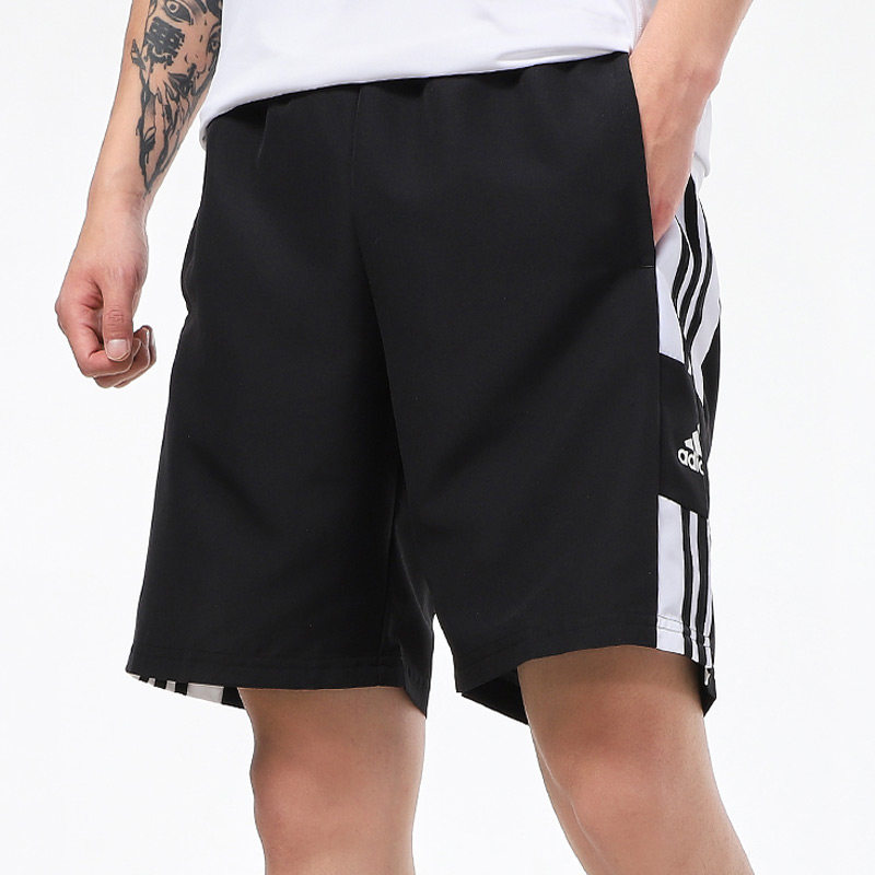 Adidas阿迪达斯短裤男2021夏季新款透气训练休闲跑步运动裤GK9557