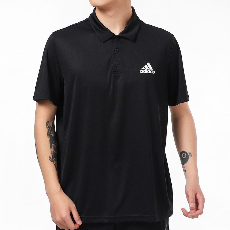 adidas AEROREADY Designed To Move Sport Polo Shirt - Black | adidas Malaysia
