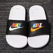 Dép Nike Nike nam 2019 mùa hè mới cầu vồng móc lớn thể thao giày đi biển CJ4608-071 - Dép thể thao