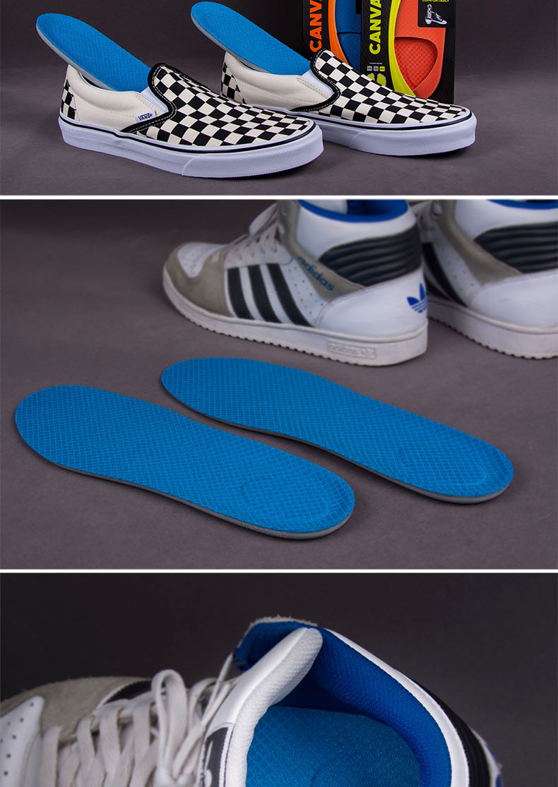 SOFSOLE Shufu tốc độ nam giới và phụ nữ CANVAS COMFORT giải trí thể thao thoáng khí chạy đào tạo lót lót giày silicon chống rộng giày