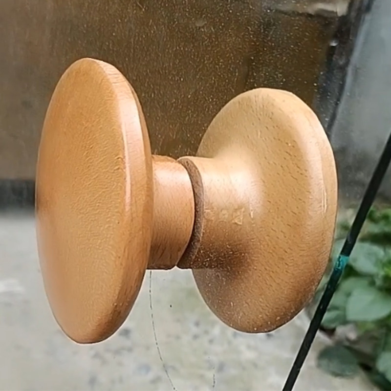 Sliding door handle single hole glass simple modern personality creative wardrobe door handle handle solid wood shower wooden door