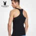 Playboy Slim-type Từ nam giới đáy quần bó sát thể thao Cotton Hurdle Cotton thoáng khí mùa hè - Áo vest cotton áo ba lỗ nam form rộng Áo vest cotton