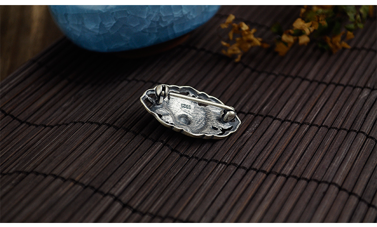 Broche femme en argenterie - Ref 1173333 Image 14