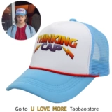 Дастин косплей шляпа бейсболка ретро сетчатая сетчатая шляпа Adu