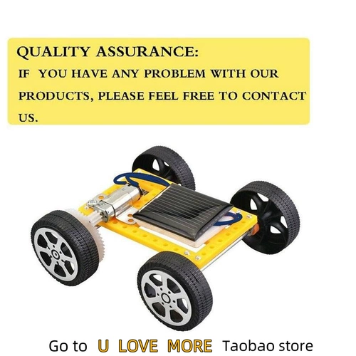 Солнечный автомобиль DIY Assembl