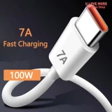 7A 100W Тип C USB-кабель супер-Fast Charge Cable для Huawei