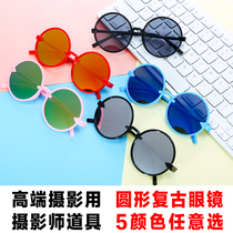 Color ins glasses high-end commercial shooting props photography equipment products photography ornaments still life auxiliary props