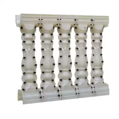 Factory direct sales, European-style mold 90 points orchid bottle railing, plastic steel guardrail, balcony fence, column, porch column now