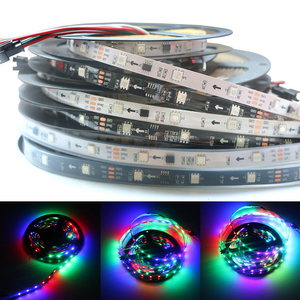 12V Magic Color Light Strip 5050 Full Color WS2811 Programmable Running Water Horse Running Light Outdoor Engineering So