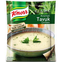Turkey knorr kremali tavuk corbasi cream chicken broth fast food domestic spot