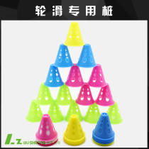 Wheeler round-hole wheel-slip pile roller-skid wind-proof pile semi-soft pile wheel-slip obstacle pile 20