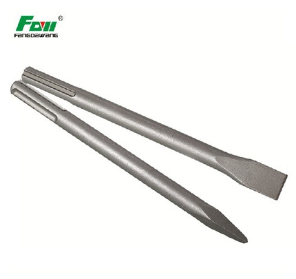 Fang Dawang five-pit steel chisel tip flat chisel 18*280 three grooves and two pits suitable for big doctor electric pick