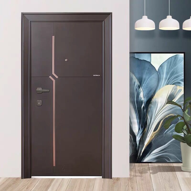 Guangyuan Shop WL Wang Li Safe into the door Security door C Level lock core primary and secondary single door CL59 Home Custom