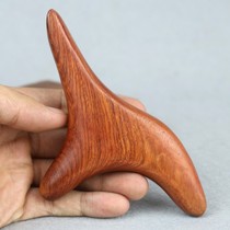 Foot dredge manual health wooden triangle bird Foot massage acupressure stick Foot small equipment Foot base plate