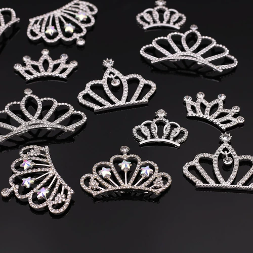 Металлический наряд маленькой принцессы ручной работы, аксессуар для волос, ободок, аксессуары