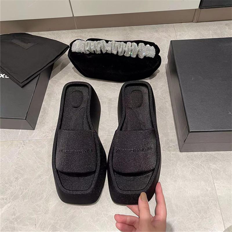 Dawang Thick-Soled Slip-On Slippers for Women, 2023 New Platform Lazy Sandals for Women