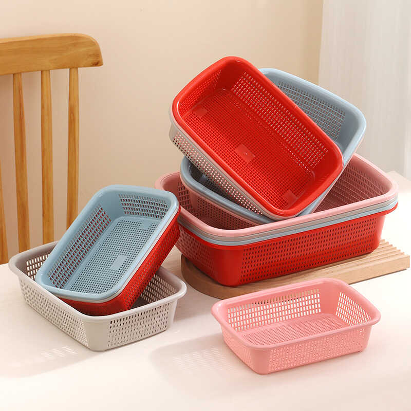 Kindergarten Storage Basket Plastic Basket Storage Bin Kitchen File Storage Box Bath Basket Office Miscellaneous Items Basket Kindergarten Storage Basket Plastic Basket Storage Bin Kitchen File Storage Box Bath Basket Office Miscellaneous Items Basket