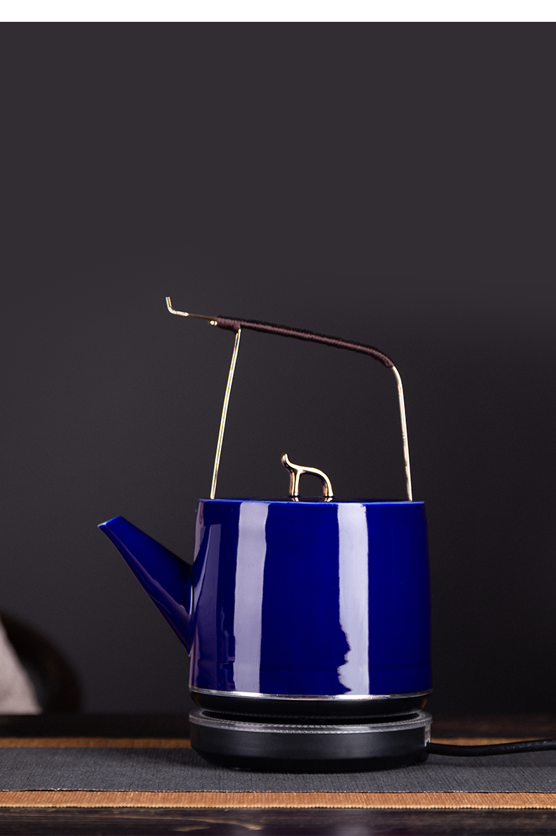 Kettle household ceramics girder touch the floor clearance 】 【 pot boiling tea machine automatic KaiShuiHu office