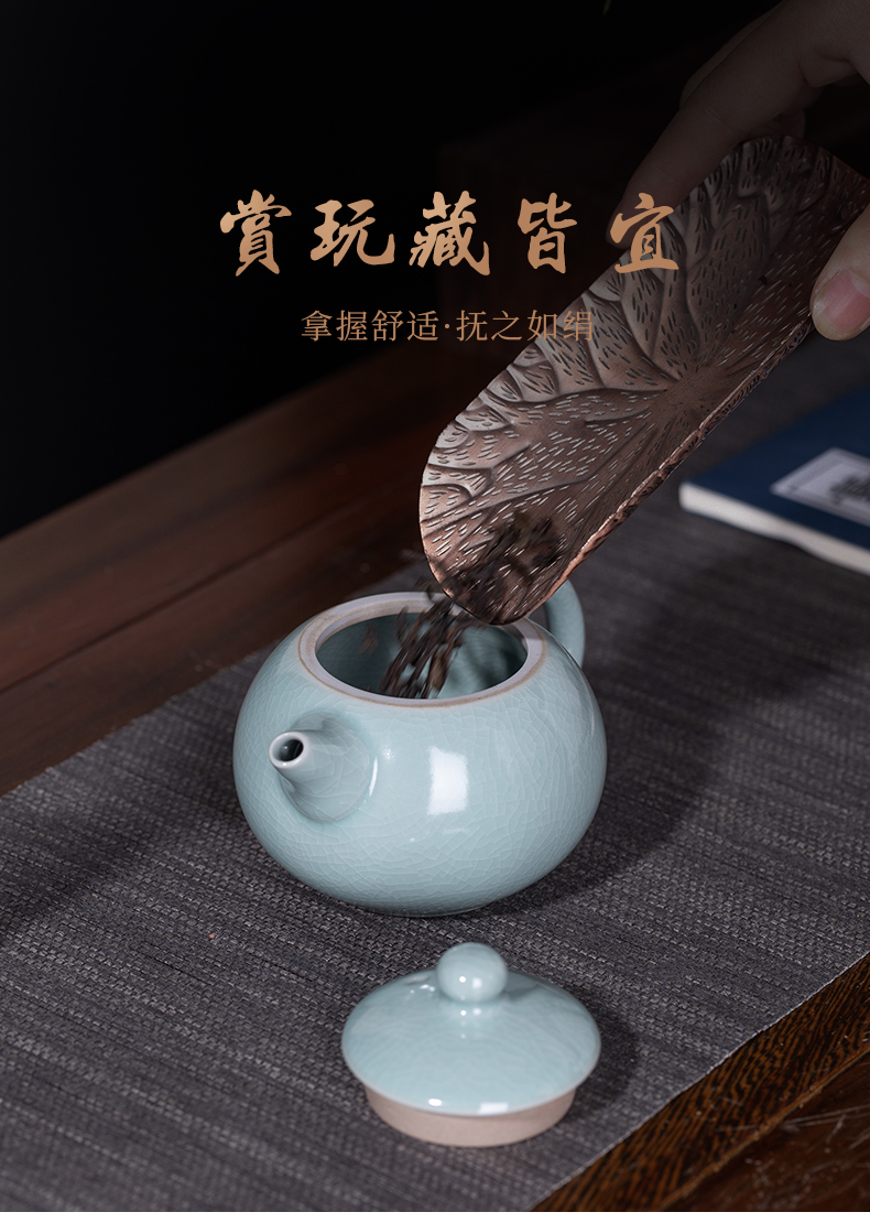 And your up portable travel tea set household of jingdezhen tea service kung fu tea set small sets of the teapot teacup