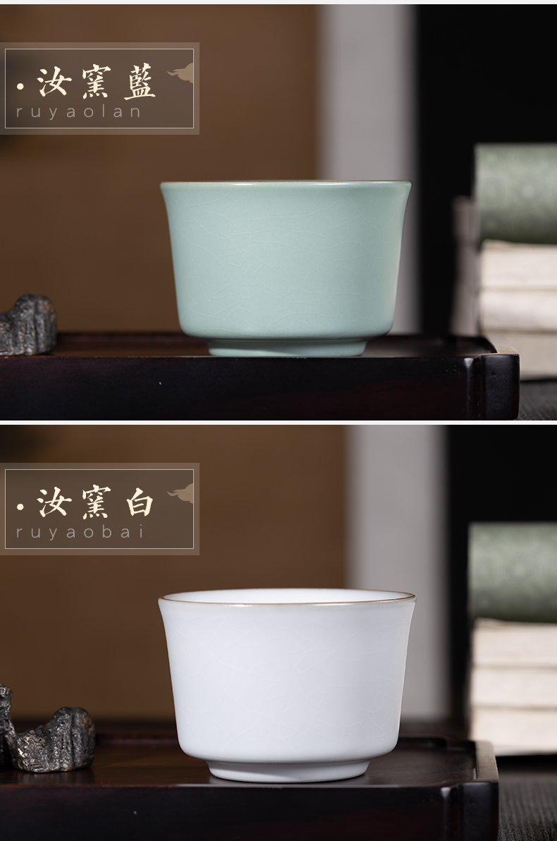 And your up with jingdezhen ceramic cups master cup sample tea cup single peace cup kung fu tea elder brother up drive