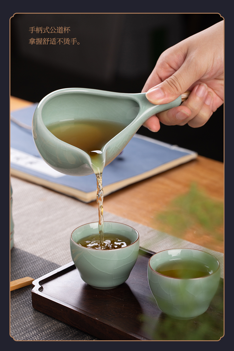 Make tea tea set home fit your up lazy automatic die ware jingdezhen porcelain of a complete set of kung fu tea set