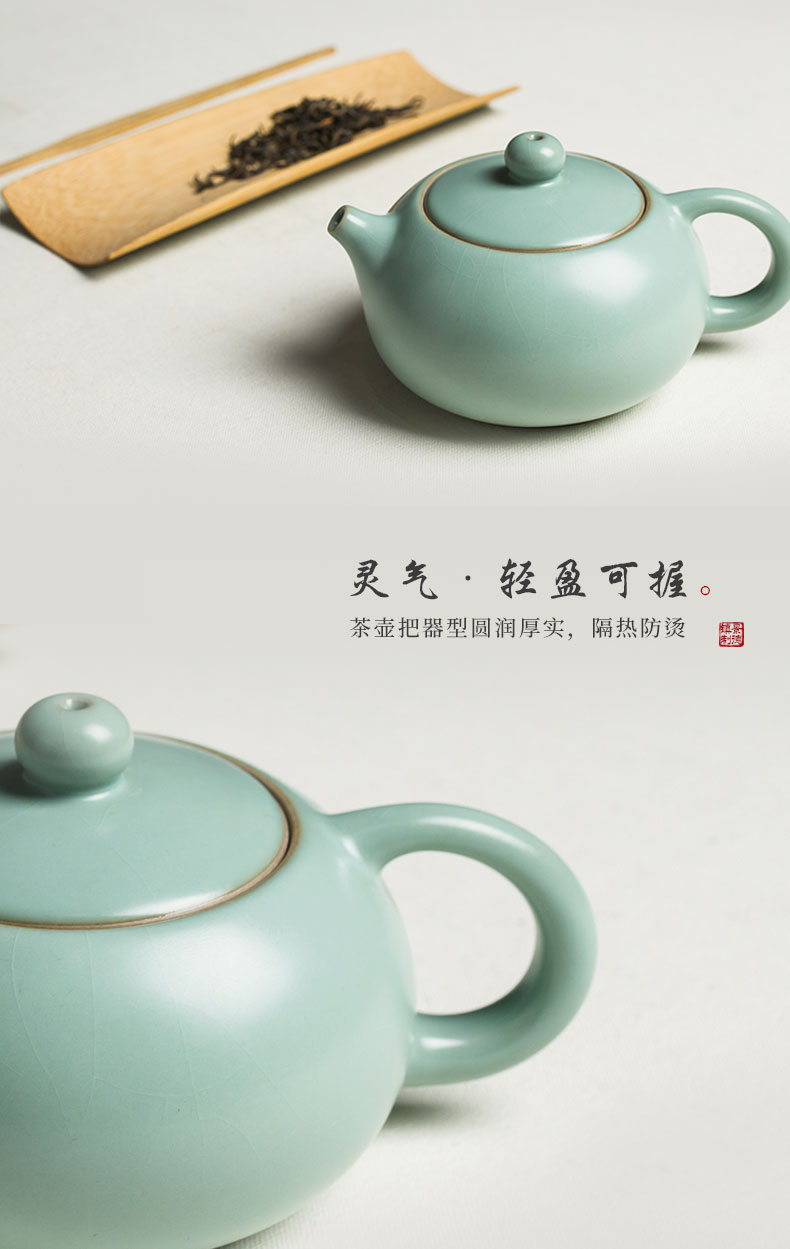 High - end ceramic teapot, tea set home sitting room office your up of a complete set of kung fu tea cups