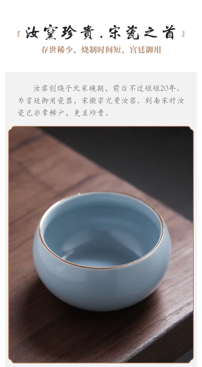 Tea to wash to the small household writing brush washer from your up ceramic Tea set with parts washing bowl pot of Tea taking for zero water jar is built water washing