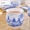 Độc thân teacup Jingdezhen gốm kungfu bộ chén đặt hộ gia đình đơn giản trà đôi cách nhiệt tách bộ ấm chén pha trà đẹp