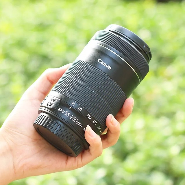 ເຊົ່າເລນ SLR Canon EF-S55-250mmF4-5.6ISSTM ການເຊົ່າອຸປະກອນການຖ່າຍຮູບຮູລຸ້ນທີສອງ