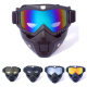 Outdoor army fan tactical mask Harley motorcycle male riding glasses motorcycle anti-fog anti-wind sand goggles mask