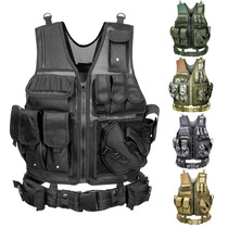 Tactical Vest Versatile Waistcoat Summer Mesh Breathable Protection Against Spurs CS Field Outdoor Bulletproof Clothing