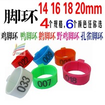  Open buckle large chicken foot ring color optional content needs to be customized chicken ring foot ring Chicken foot ring