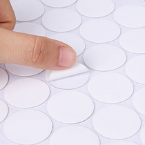 Unscarred double-sided tape round high-viscosity non-viscose fixed transparent nano-round stickers decorative non-Mark multi-purpose